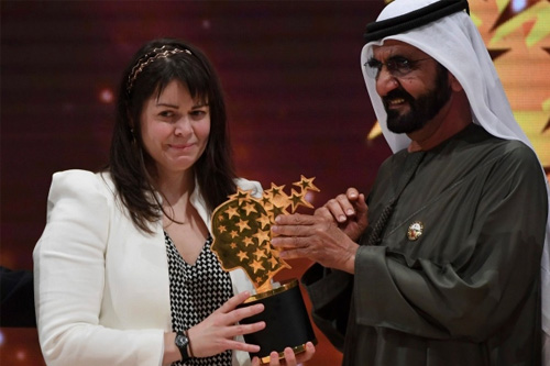 Former Coady Youth Intern Maggie MacDonnell won the coveted Global Teacher Prize