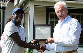 Gambian participant receives Coady Family Global Bursary