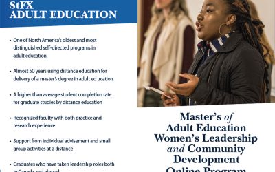 StFX University Offers New Online Master’s Program for Women Leaders in Community Development