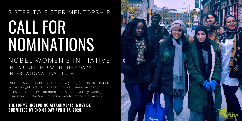 Sister-to-Sister Mentorship Program Nominations Open