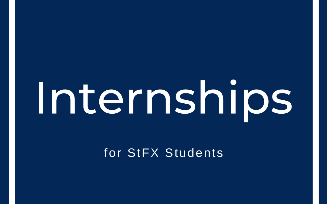 StFX Students: Summer Intern Positions at Coady Institute