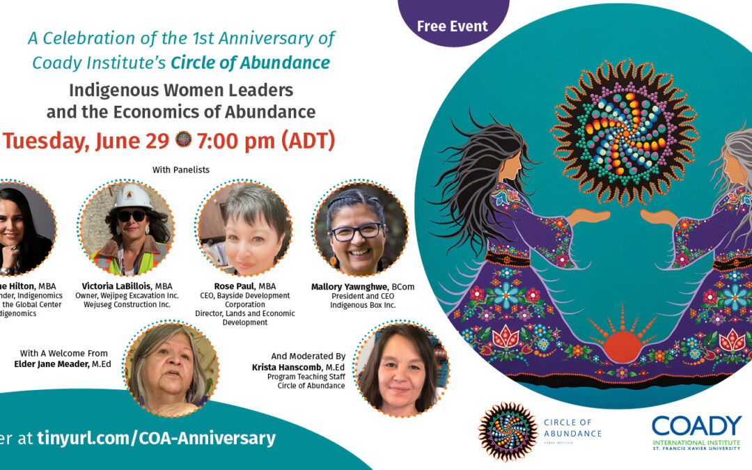 Event: Indigenous Women Leaders and the Economics of Abundance