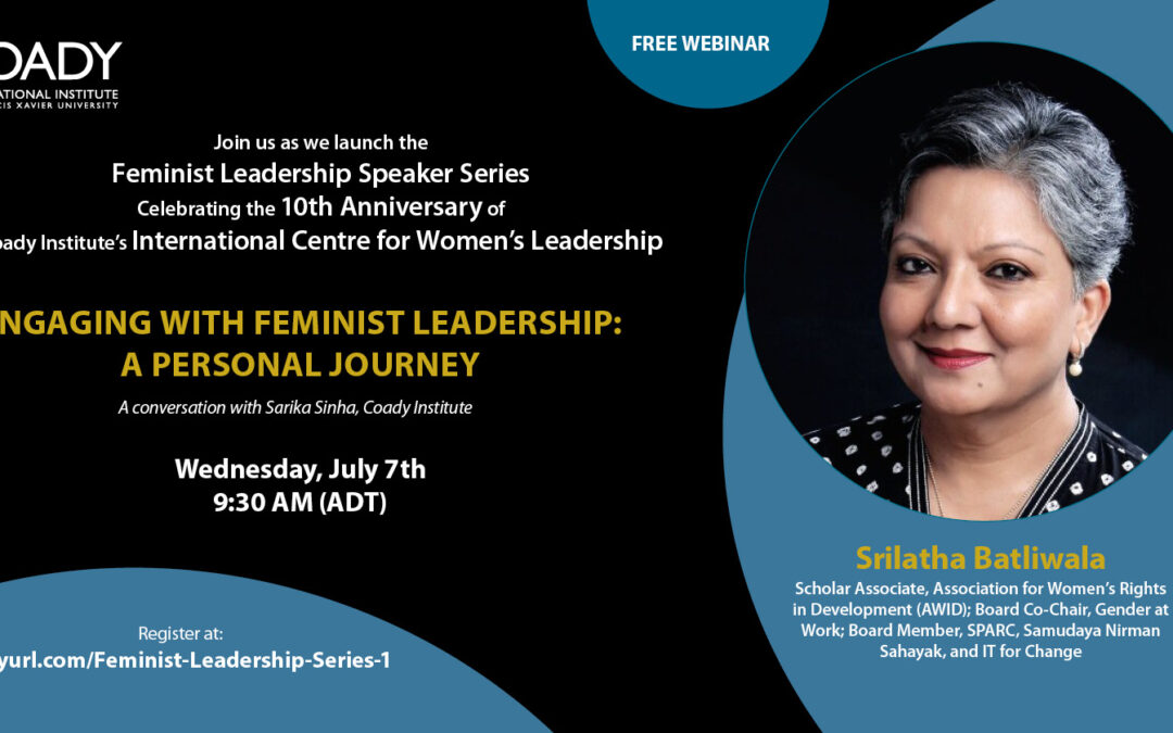 Event: Engaging with Feminist Leadership – A Personal Journey