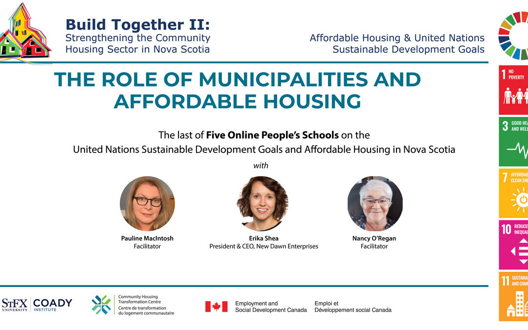 The Role of Municipalities and Affordable Housing