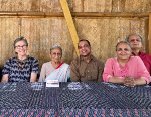 Alison Mathie, Ela Bhatt, Yogesh Ghore