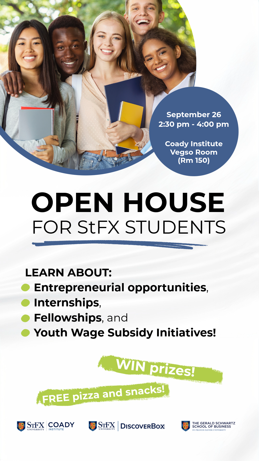 Open house for stfx students