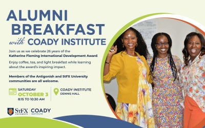 Alumni Breakfast with Coady Institute